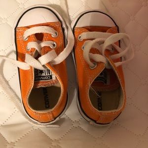 Orange converses